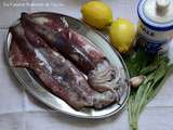 Encornets à la sauge et citron