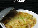 Gratin de Pâtes au Saumon, Lardons et Parmesan