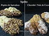 Spritz Spéculoos ou Chocolat / Noix de Coco