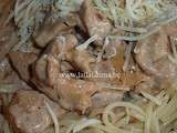 Blanc de poulet au mélange cajun à la crème