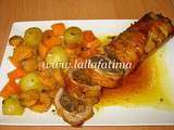 Côte d’agneau farci