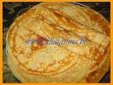 Crêpes à l'huile d'argan