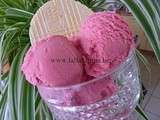 Glace à la fraise
