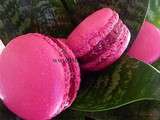 Macarons à la fraise