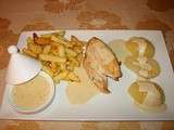 Poulet aux poires et boursin