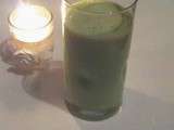 Smoothie avocat amande