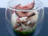 Salade de riso Gallo aux radis et à l'andouille de Vire