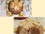 Bowlcake banane et beurre de cacahuète