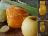 Jus céléri/citron vert/orange/gingembre/pomme