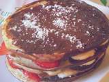 Pancakes protéinés bi-goûts