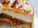 Entremet Noisette Banane Citron vert