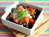 Gratin de betteraves, tomates et mozzarella – Pour les téméraires du tablier