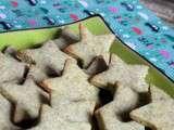 Sablés à la pistache, pour un encas vert