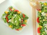 Salade d’avocat, mangue et roquette – So fresh