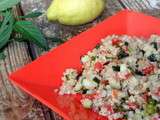 Taboulé de quinoa aux amandes – Un dernier avant l’automne