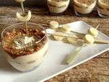 Verrines à la rhubarbe et macarpone