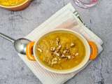 Soupe de légumes d'hiver (pommes de terre, poireaux et carottes)