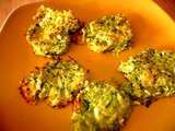 Galettes courgettes/féta
