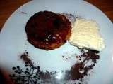 Tartelettes à la crème de marrons et fromage blanc