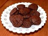°°° Cookies 100% chocolat noir °°°