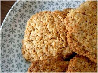 Biscuits au flocons d'avoine