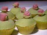 Cupcakes Pâte d'Amande