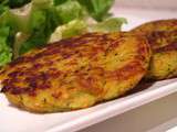 Galettes de légumes aux épices