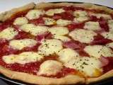 Pizza jambon & mozzarella