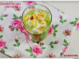 Soupe brocoli - lait d'amande - pop corn {Soup & Blend by Russell Hobbs}