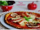 The Pizza santé et gourmande { Sans gluten & ig bas }