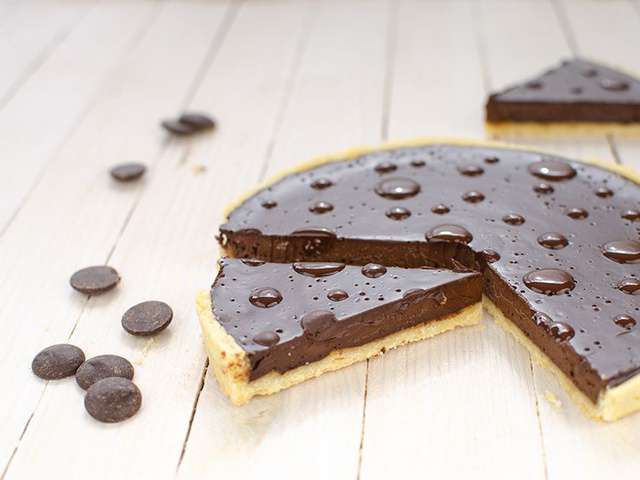 Recettes De Tarte Au Chocolat De La Faim Des Delices