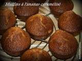 Muffins à l'ananas caramélisé