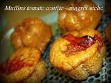 Muffins tomate confite - magret séché