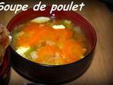 Soupe de poulet