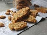 Cantucci - petits biscuits italiens aux amandes, recette vegan