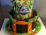 Gâteau d'anniversaire Jurassic World