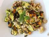 Salade repas complète et vegan
