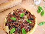 Tarte Rustique, Figues / Gorgonzola & Basilic