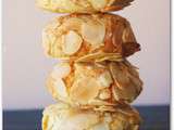 Petits gâteaux aux amandes éffilées : Pâtisserie marocaine