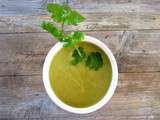 Soupe : Brocoli, Thé matcha et Curry vert