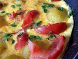Omelette au fromage blanc - 4 sp weight Watchers