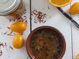 Confiture de kumquat au safran et fruit de la passion