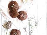 Cookies au chocolat et fleur de sel rose de l'himalaya