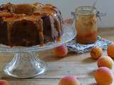 Gâteau moelleux renversé à l'abricot et à la cannelle