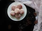 Macarons au chocolat et sel rose de l'Himalaya