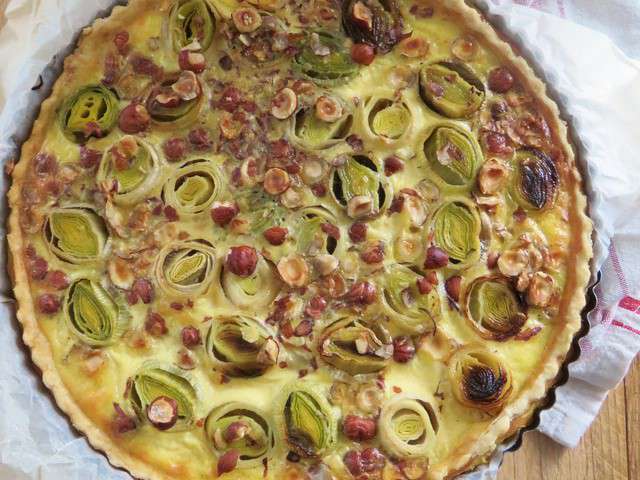 Recettes De Quiche Aux Poireaux De La Gourmandise Est Un Joli Defaut