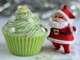 Cupcakes chocolat et épices façon {sapins de Noël}