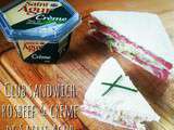 Club sandwich rosbeef  &  crème de Saint Agur