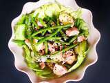 Salade fraîcheur au thon - Vinaigrette Sésame & Wasabi