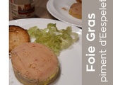 Foie gras au piment d'Espelette - La Machine à Explorer
